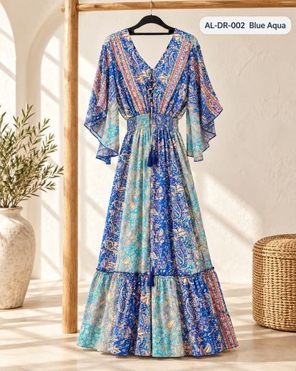 Boho Maxi Dress- AL-DR-002