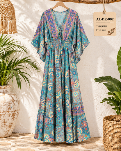 Boho Maxi Dress- AL-DR-002