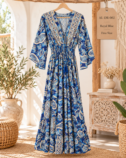 Boho Maxi Dress- AL-DR-002